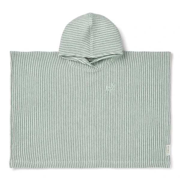 Liewood Badeponcho mit Stickerei Waffel Paco