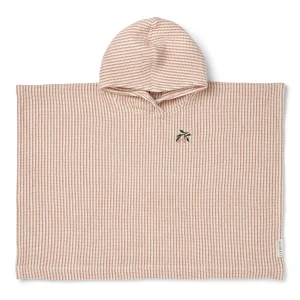 Liewood Badeponcho mit Stickerei Waffel Paco