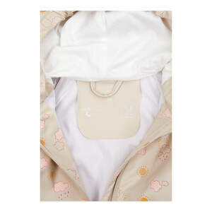 Sterntaler Regenjacke Wolke ungefüttert und wasserdicht, Beige