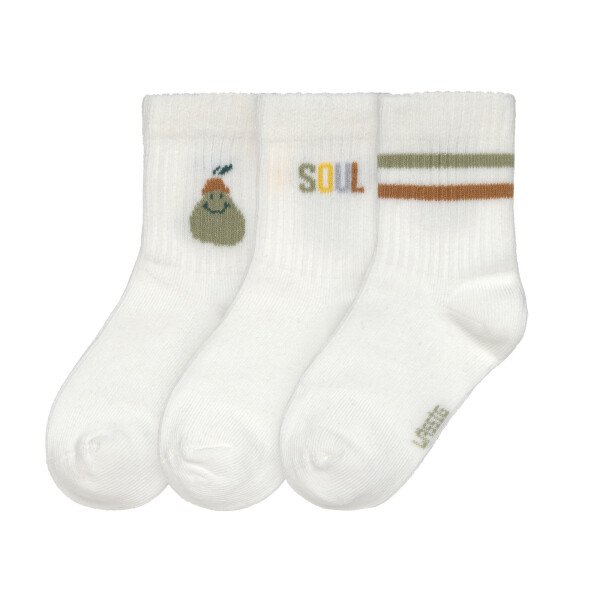 Lässig Tennissocken Kinder 3er-Set - Little Gang Birne