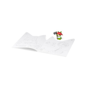 Tonies Hören+ Kreativ-Tonie Pirat mit abenteuerlichem Malbuch