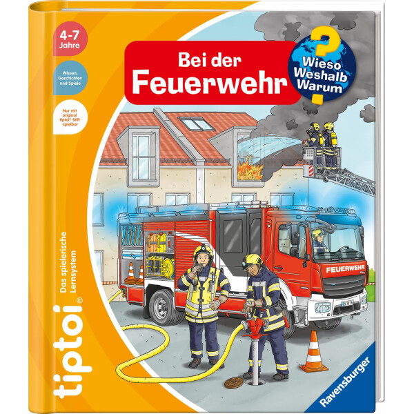 Ravensburger tiptoi - Wieso? Weshalb? Warum? - Bei der Feuerwehr