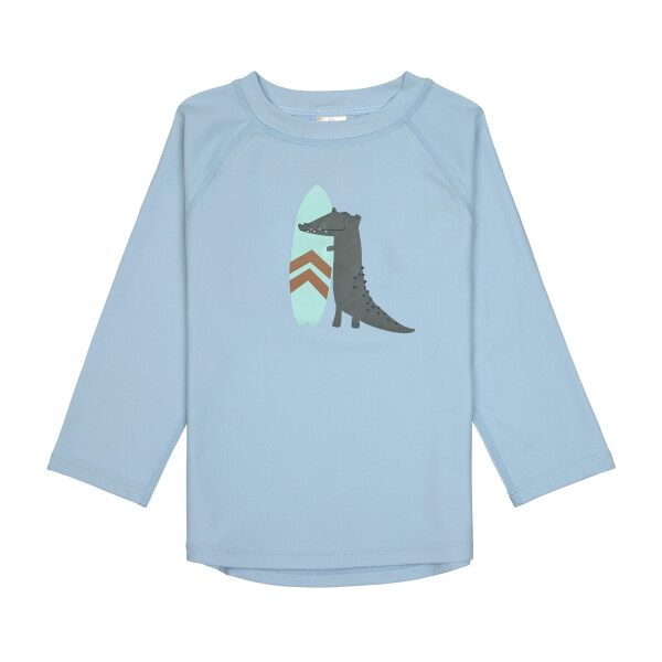 Lässig UV-Shirt Recycelt Langarm Krokodil
