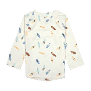 Lässig UV-Shirt Recycelt Langarm Surfboard