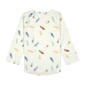 Lässig UV-Shirt Recycelt Langarm Surfboard