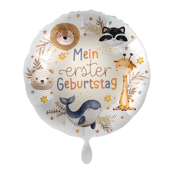 Premioloon Ballon Kindergeburtstag Animal Party