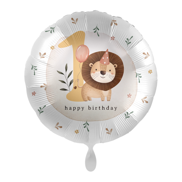Premioloon Ballon 1. Geburtstag Löwe