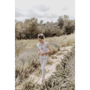 Leevje Leggings mit Schleife