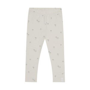 Leevje Jersey Leggings palm trees aus Bio-Baumwolle