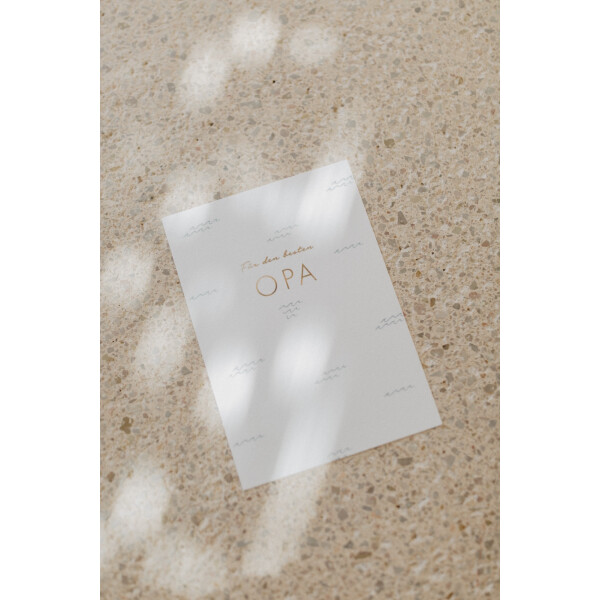 Leevje Postkarte Opa