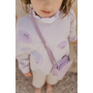 Leevje Kinderhandtasche zum Umhängen lilac heart