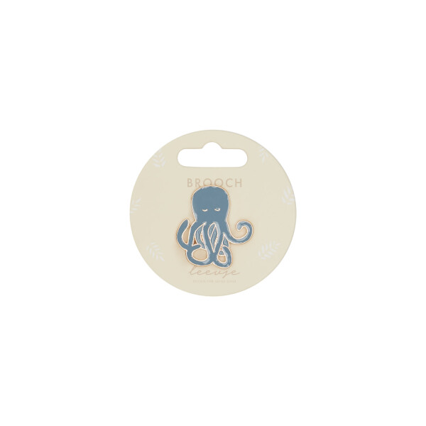 Leevje Brosche octopus