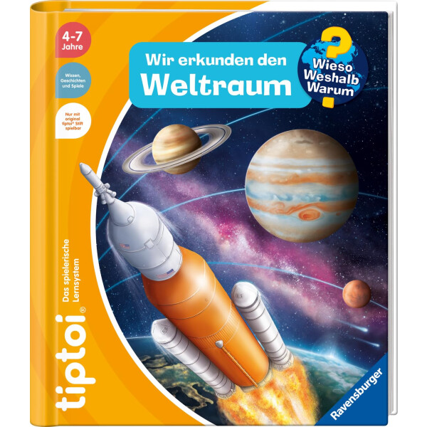 Ravensburger tiptoi - Wieso? Weshalb? Warum? - Wir erkunden den Weltraum