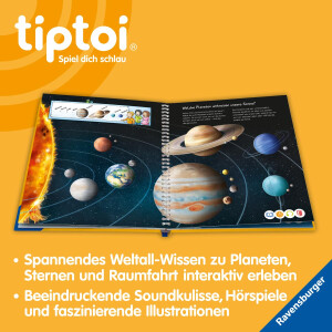 Ravensburger tiptoi - Wieso? Weshalb? Warum? - Wir erkunden den Weltraum