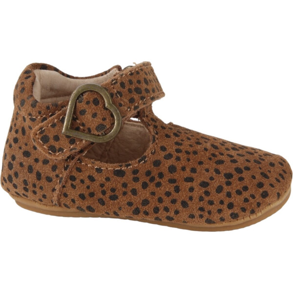 Shoesme Lederschuh Cognac Dots