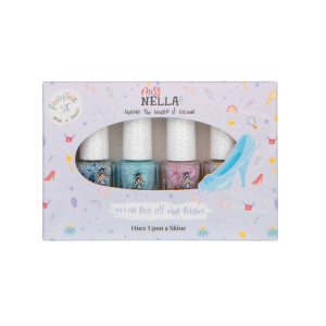 Miss Nella Abziehbarer Kindernagellack 4er Set