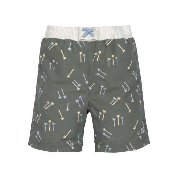 Lässig Boardshorts mit Schwimmwindel Palmen