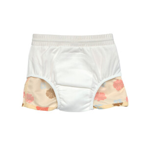 Lässig Boardie-Shorts mit Schwimmwindel Blume