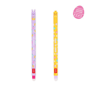 Legami Radierbare Stifte 2er Set Hoppy Easter - limitierte Osteredition