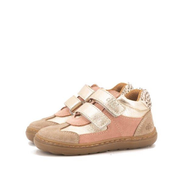 clic! Sneaker Leder Leo/Gold