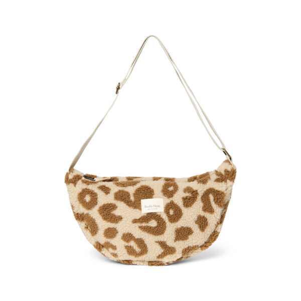 Studio Noos Fanny Pack Teddy Ecru Leopard