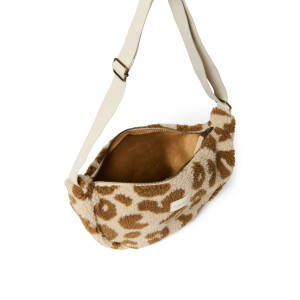 Studio Noos Fanny Pack Teddy Ecru Leopard