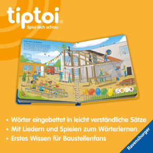 Ravensburger tiptoi - Mein Bilder-Wörterbuch - Baustelle