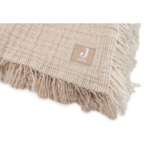 Jollein Decke Kinderbett Hydrophil Fringe Stripe