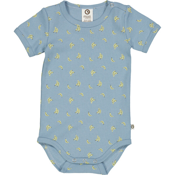 Müsli by green Kurzarmbody Banana