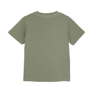Minymo T-Shirt Dino Wendepailletten