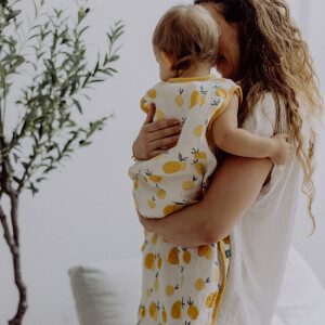 Emma&Noah Musselin-Schlafsack Zitrone 0.5 TOG