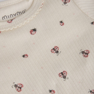 Minymo Body langarm Marienkäfer Bio