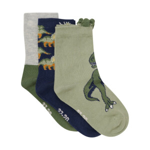Minymo Socken 3er Set Dino