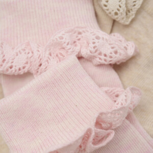 Minymo Socken 2er Set Rüsche