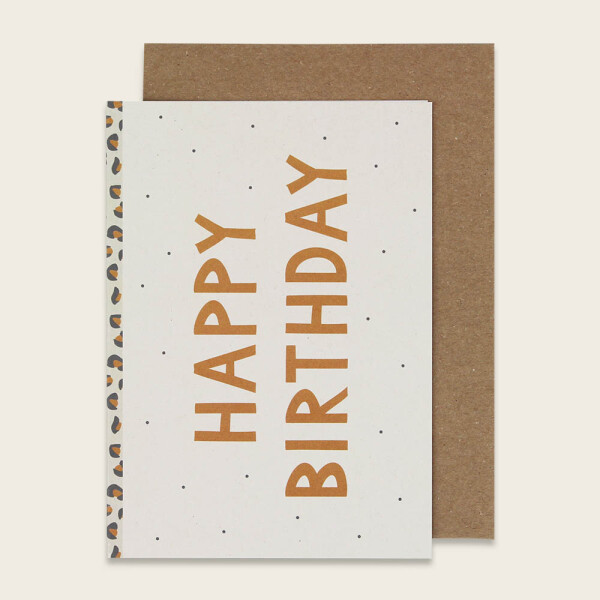 Ava & Yves Klappkarte Happy Birthday Leo