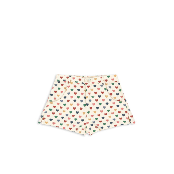 Konges Sløjd Frankie Mini Shorts coeur coloré