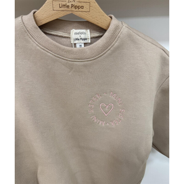Melots x Little Pippa Kids Sweater Mini/Best Sister