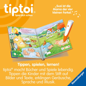 Ravensburger tiptoi - Mein Wörter-Bilderbuch - Tiere
