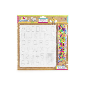 Trendhaus Bügelperlen-Lernspaß-Set Buchstaben...