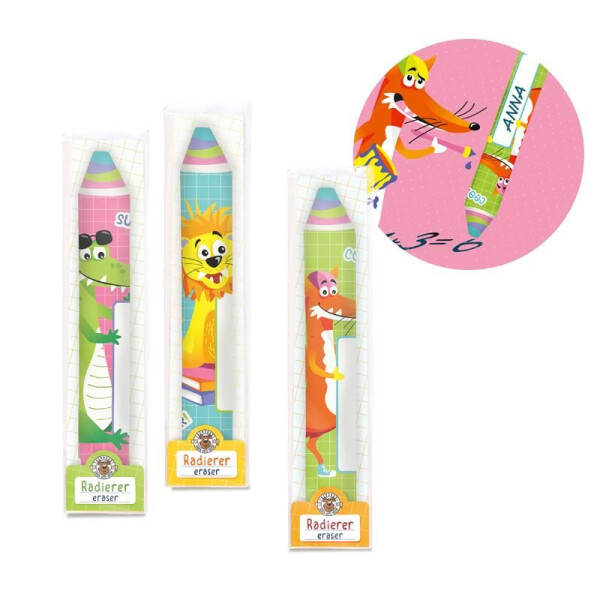 Trendhaus ABC-5 Radierstift Jumbo personalisierbar