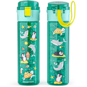 Bearfoot Trinkflasche 500ml auslaufsicher Ocean