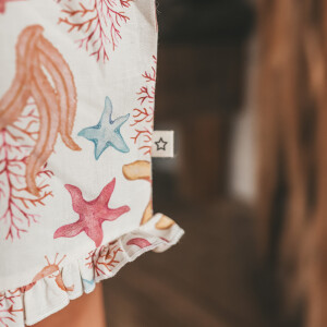 Your Wishes Ruffle Shorts Marina