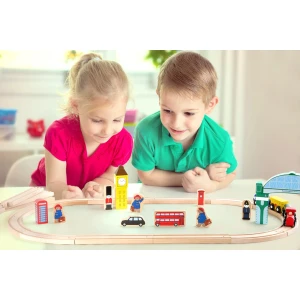 Small Foot Eisenbahn Set aus Holz Paddington