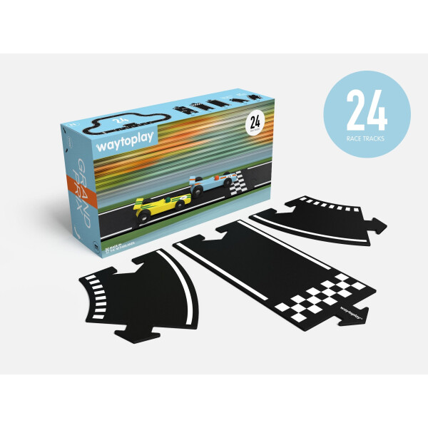 Waytoplay Gran Prix Straßenset 24 tlg.