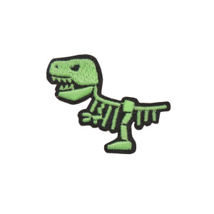 Lässig Textilsticker Dino