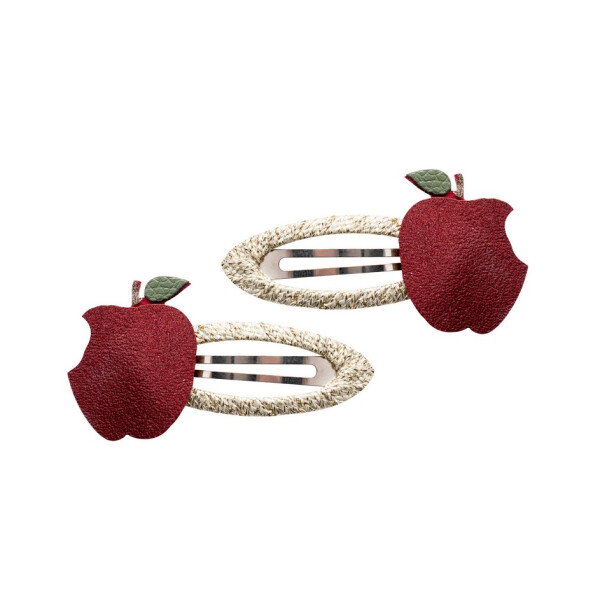 Billy loves Audrey Haarspangen Snow White Apple