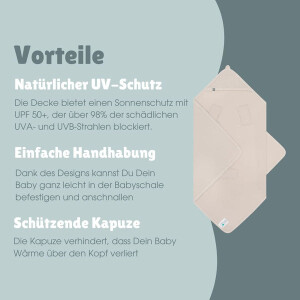 Emma&Noah UV-Einschlagdecke