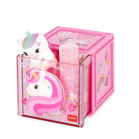 Legami Erweiterbare Schreibtischbox - Cutie Cube