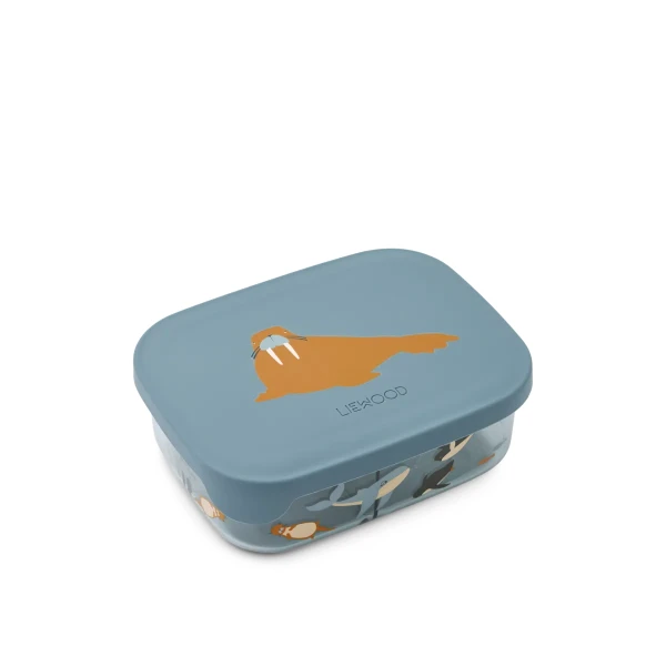 Liewood Lunchbox Arthur Tritan Arctic Sea