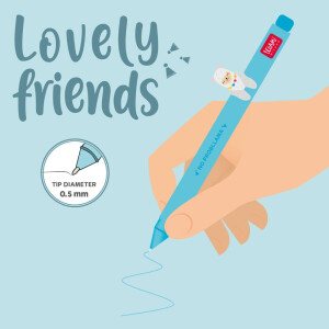 Legami Gelstift mit Tierdeko - Lovely Friends Llama